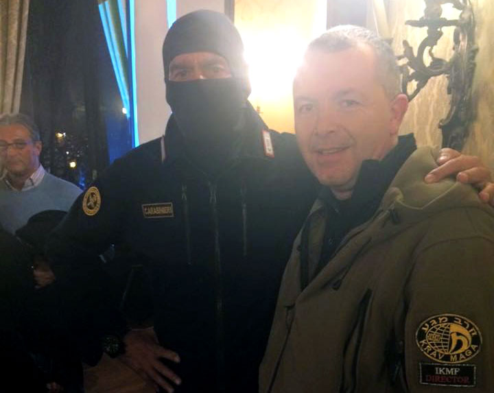 Federico Fogliano con comandante Alfa